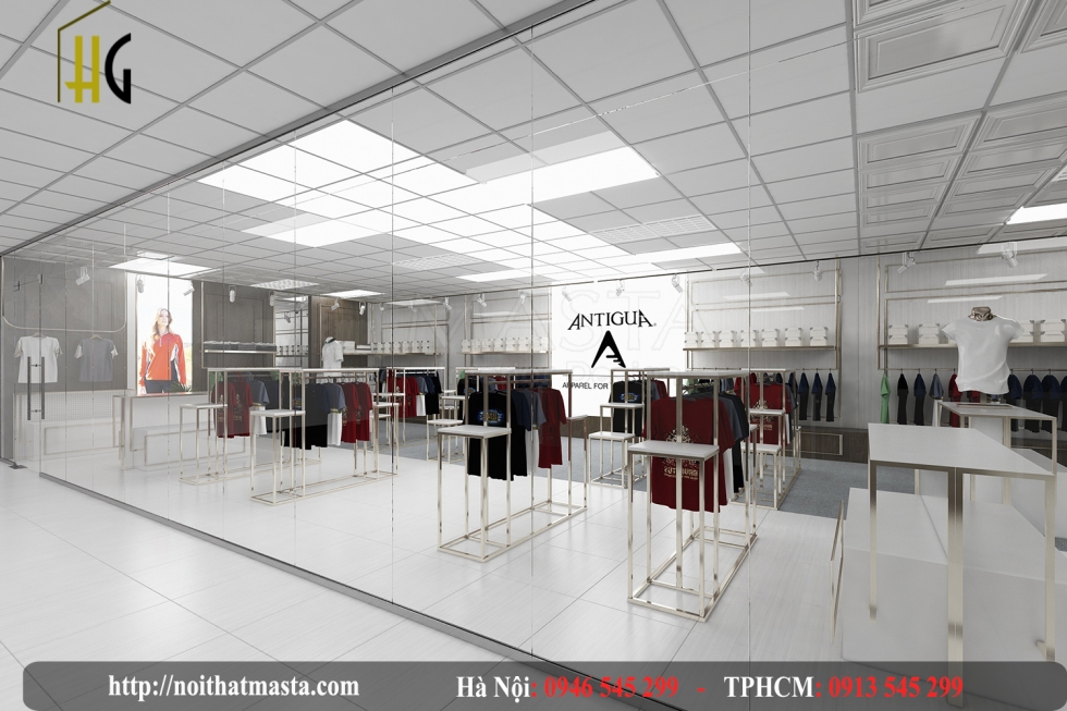 thiết kế shop thời trang đẹp